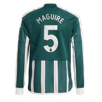 Billiga Manchester United Harry Maguire #5 Borta fotbollskläder 2023-24 Långärmad